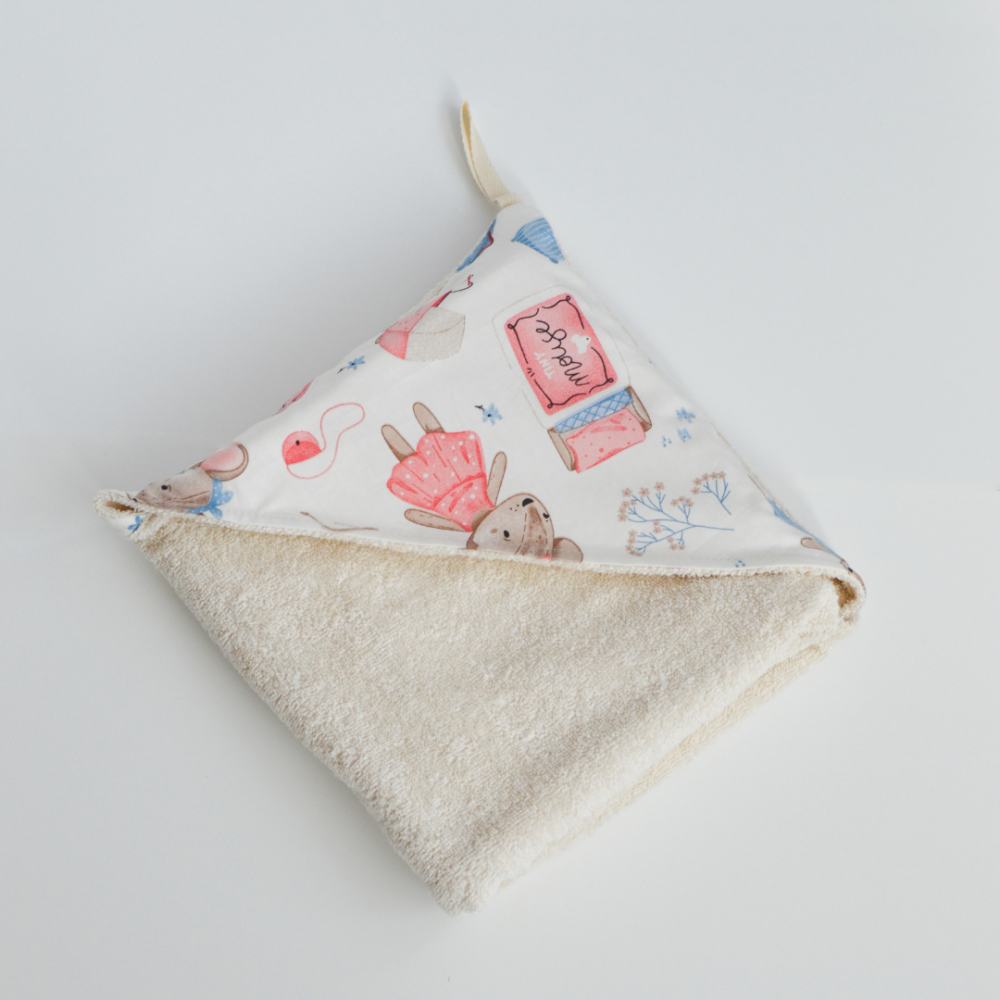 Toalla con Capucha Mouse